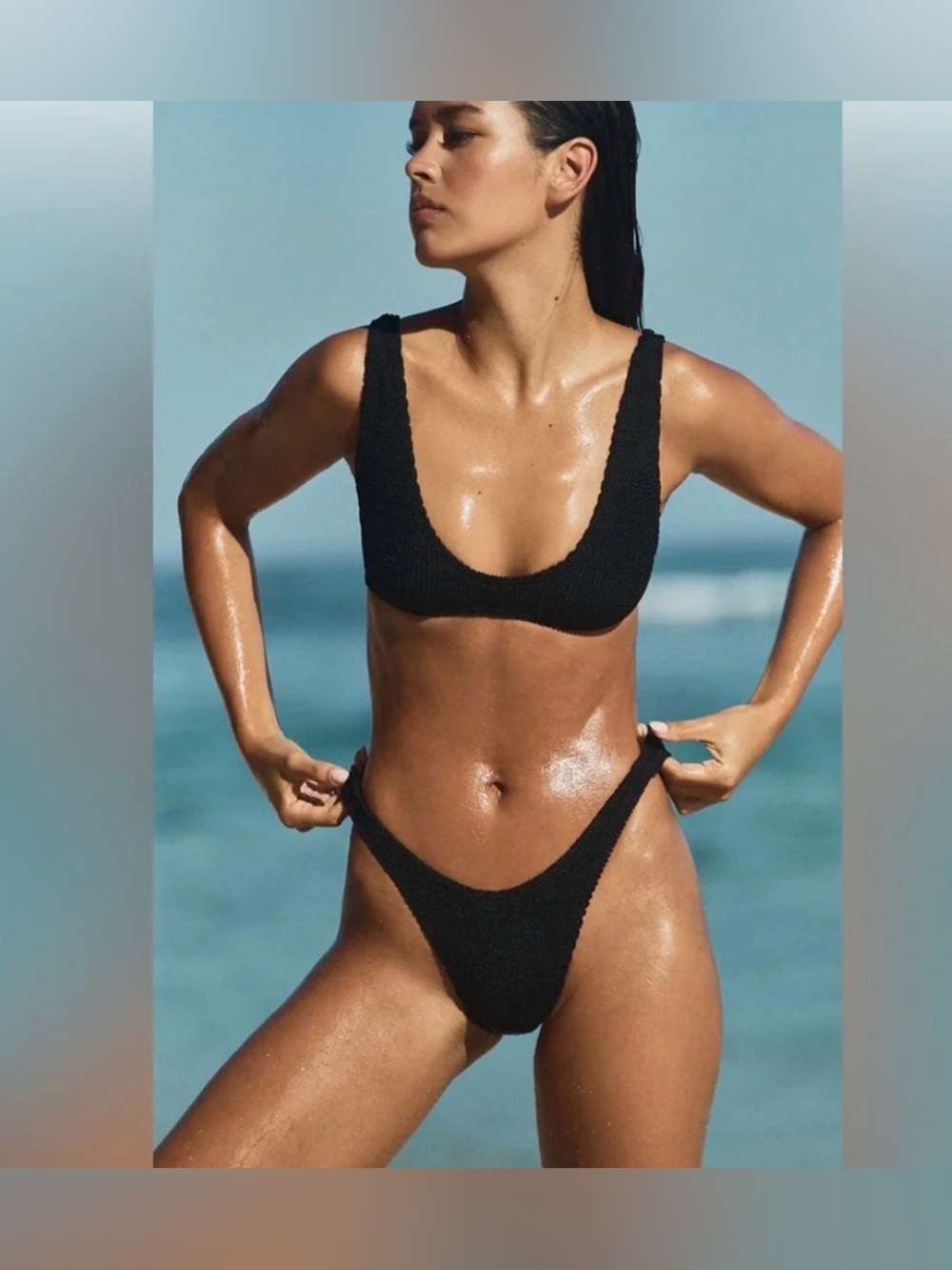 Bond eye Australia black scout crop bikini - Picture 2 of 6